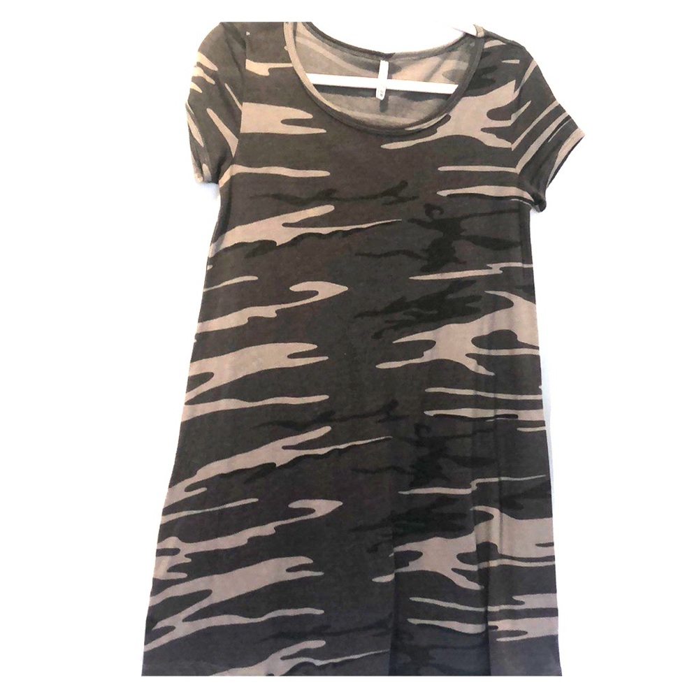 Z Supply XS Camo swing dress